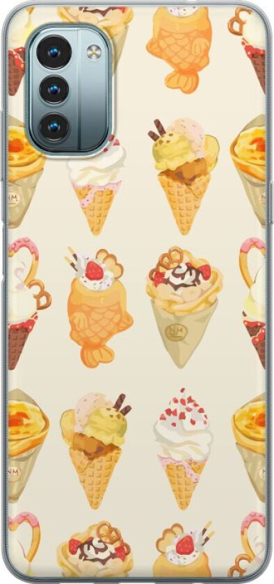 Mobildeksel til Nokia G11 med Glassig motiv