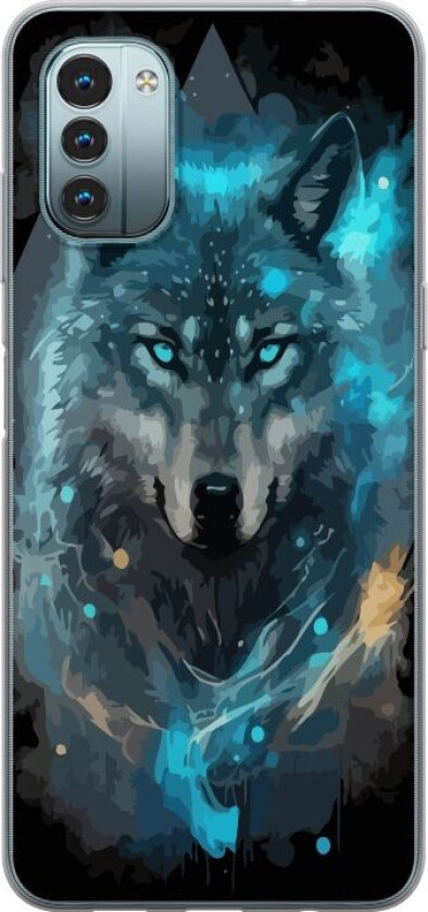 Mobildeksel til Nokia G11 med Ulve motiv