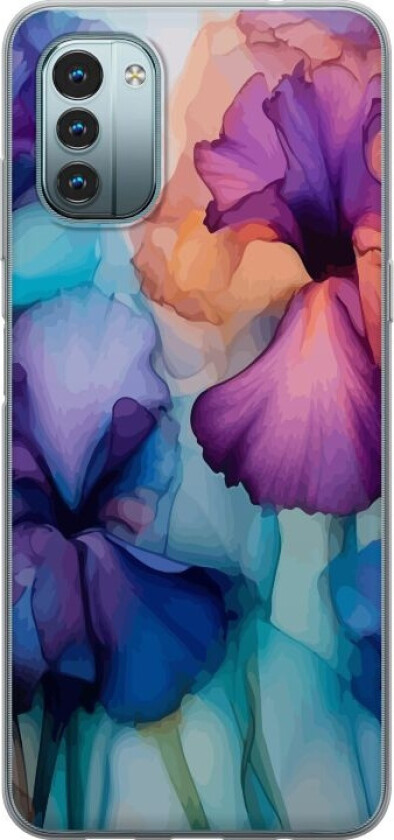 Mobildeksel til Nokia G11 med Magiske blomster motiv