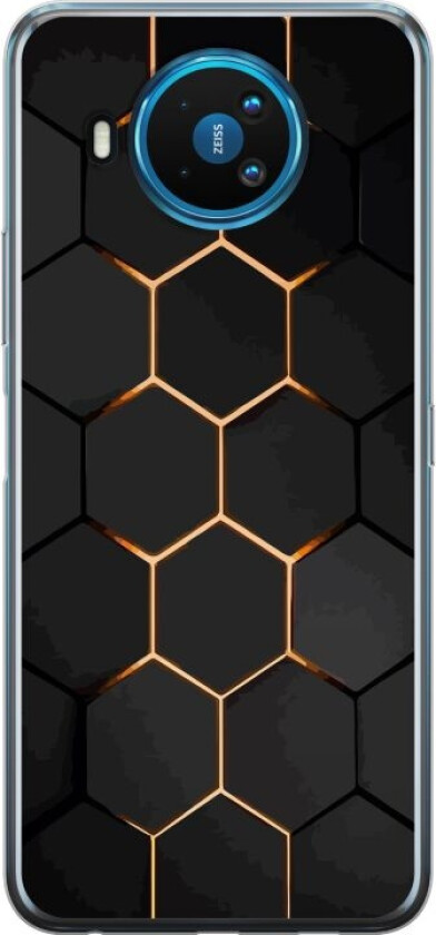Mobildeksel til Nokia 8.3 5G med Luksuriøst Mønster motiv