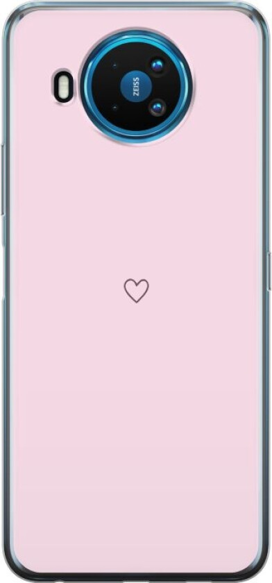 Mobildeksel til Nokia 8.3 5G med Hjerte motiv