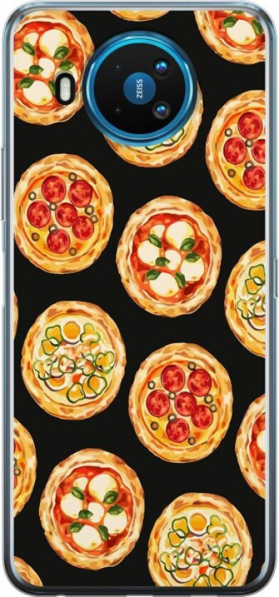 Mobildeksel til Nokia 8.3 5G med Pizza motiv