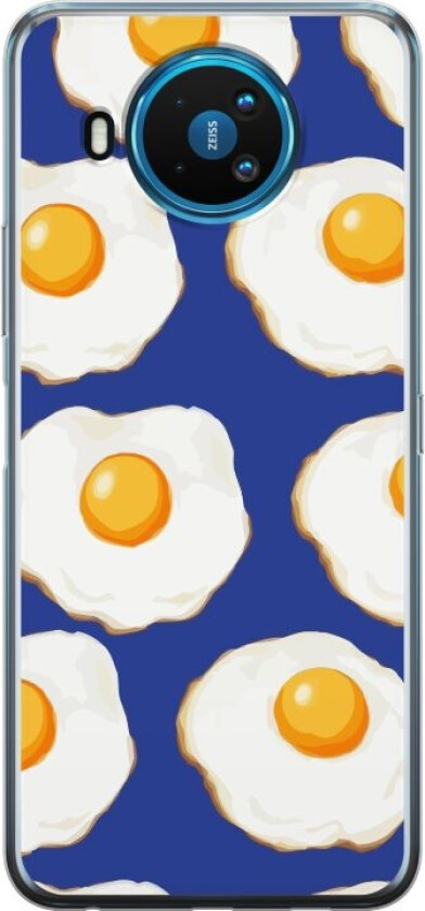 Mobildeksel til Nokia 8.3 5G med Stekte egg motiv