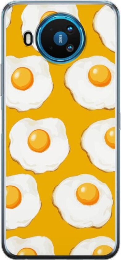 Mobildeksel til Nokia 8.3 5G med Stekt egg motiv