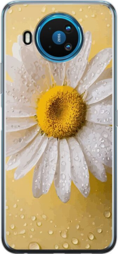 Mobildeksel til Nokia 8.3 5G med Porselensblomst motiv