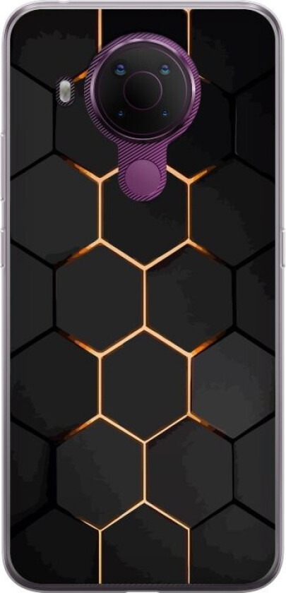 Mobildeksel til Nokia 5.4 med Luksuriøst Mønster motiv