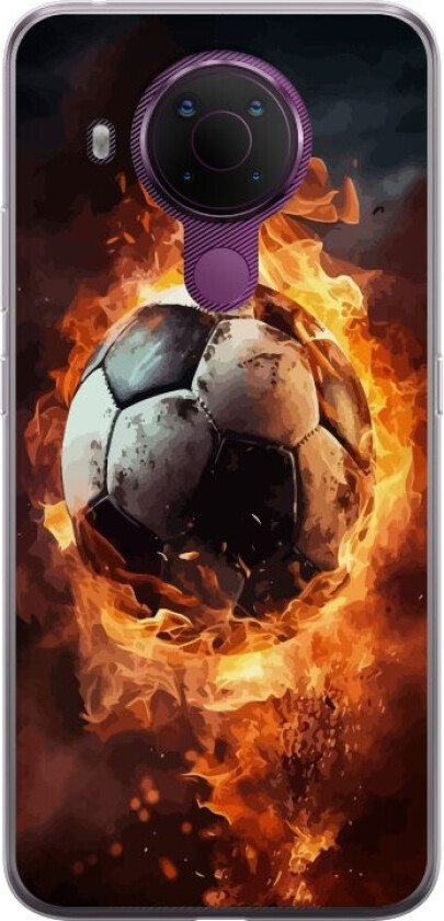 Mobildeksel til Nokia 5.4 med Fotball motiv