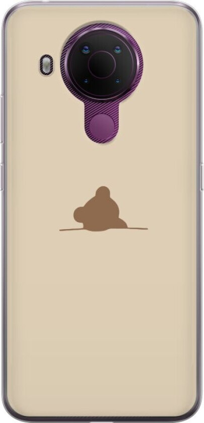 Mobildeksel til Nokia 5.4 med Nalle motiv