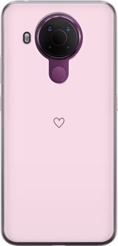 Mobildeksel til Nokia 5.4 med Hjerte motiv