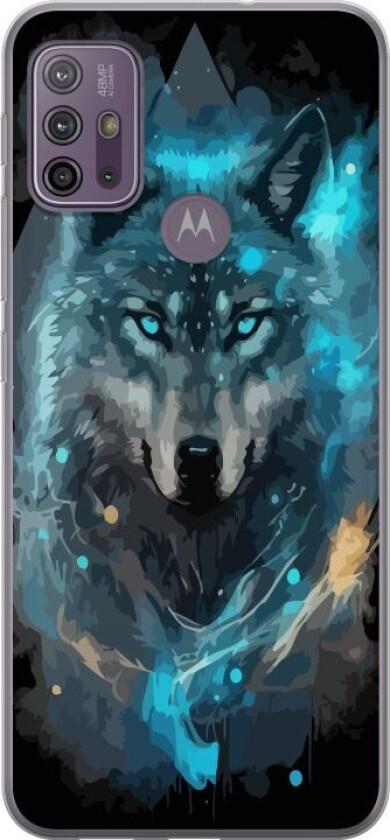 Mobildeksel til Motorola Moto G10 med Ulve motiv