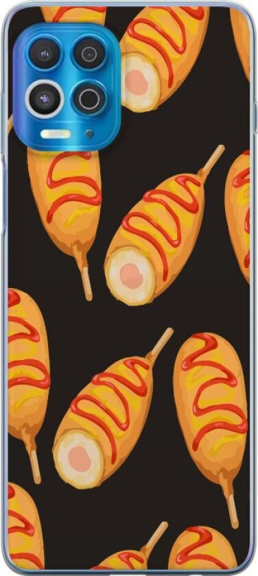 Mobildeksel til Motorola Edge S med Kyllinglår motiv