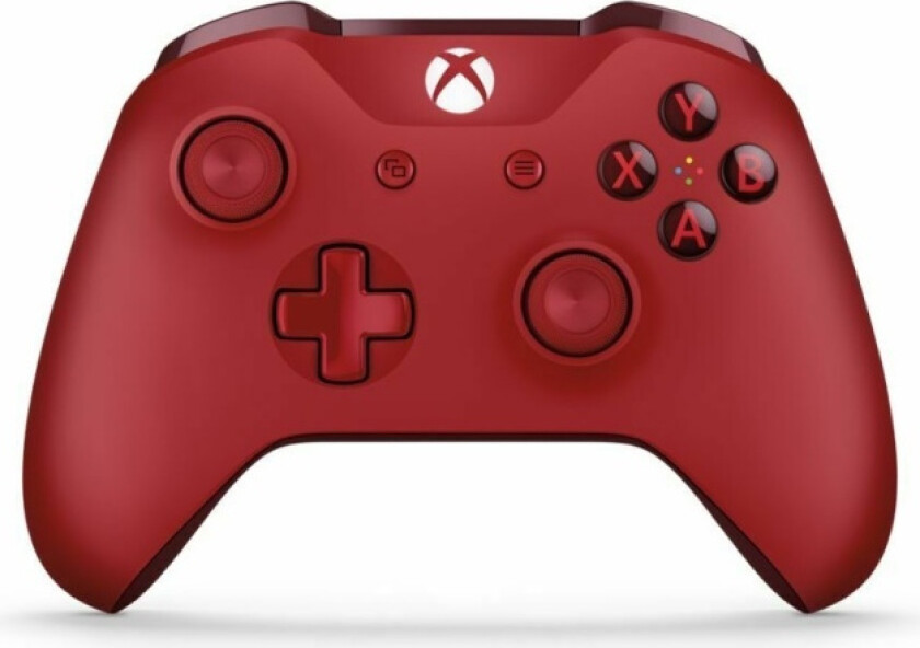 trådløs kontroller for Xbox Series X/S og One, rød