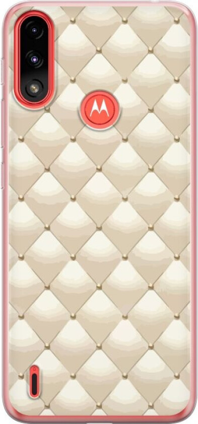 Mobildeksel til Motorola Moto E7 Power med Gullglans motiv