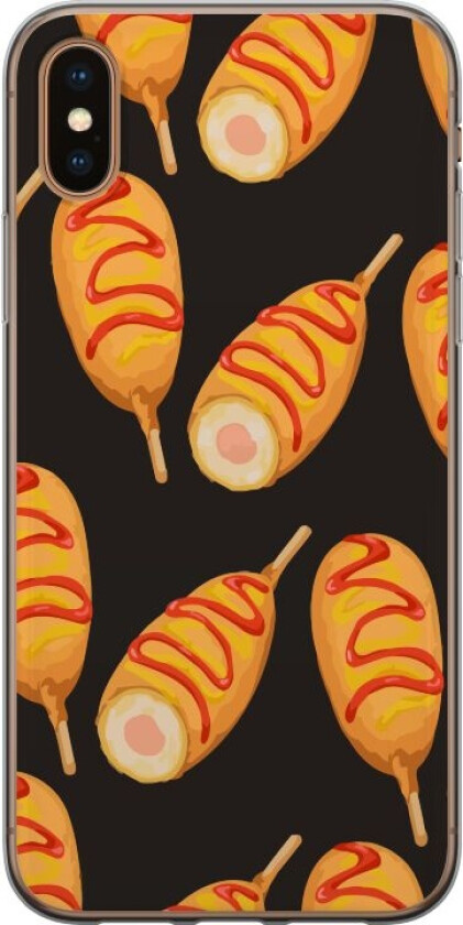 Mobildeksel til Apple iPhone XS Max med Kyllinglår motiv