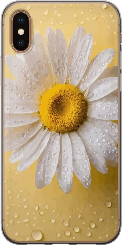 Mobildeksel til Apple iPhone XS Max med Porselensblomst motiv