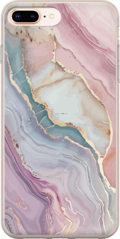 Mobildeksel til Apple iPhone 7 Plus med Marmor motiv