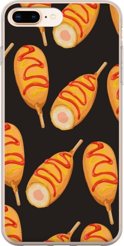 Mobildeksel til Apple iPhone 7 Plus med Kyllinglår motiv