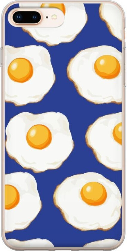 Mobildeksel til Apple iPhone 7 Plus med Stekte egg motiv