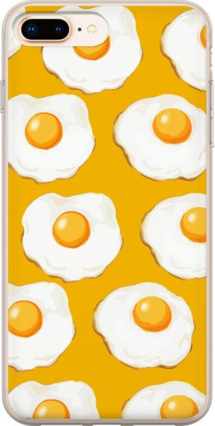 Mobildeksel til Apple iPhone 7 Plus med Stekt egg motiv