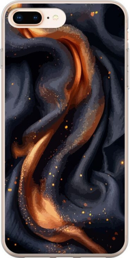 Mobildeksel til Apple iPhone 7 Plus med Brennende silke motiv