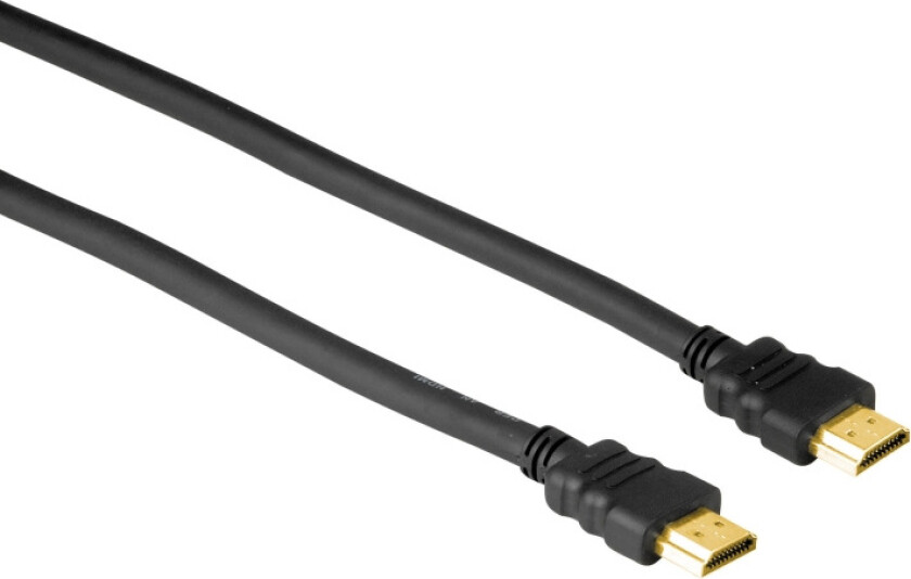 HAMA Kabel HDMI A - HDMI A 2m. Gull