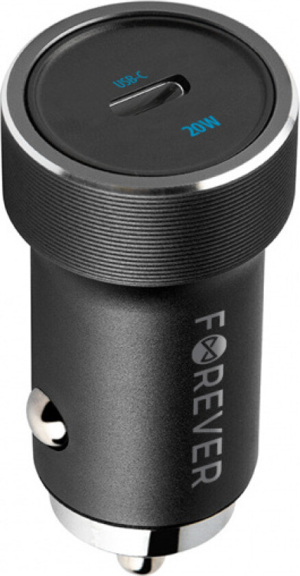 CC-06 PD QC billader 1x USB-C 20W, svart