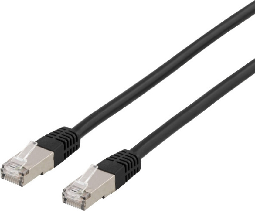 Bilde av U/FTP Cat6A patchkabel, LSZH, 5m, svart