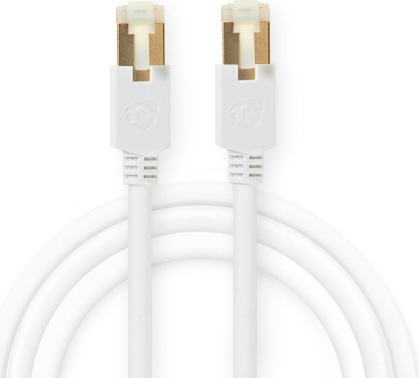 CAT6 Nettverkskabel | RJ45 Han | RJ45 Han | F/UTP | 10.0 m | Rund | LSZH / PVC | Hvit | Vindus boks