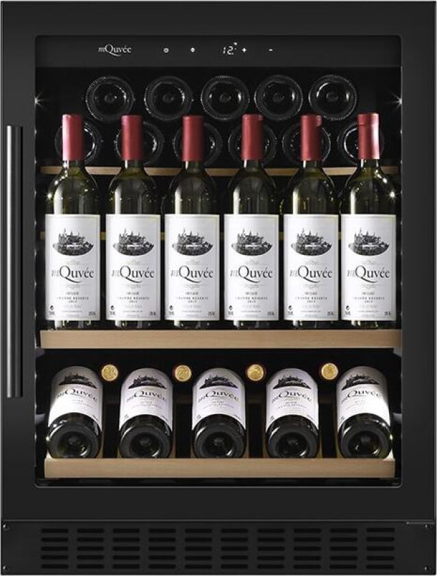 Innbyggbart vinskap - WineCave 700 60S Anthracite Black