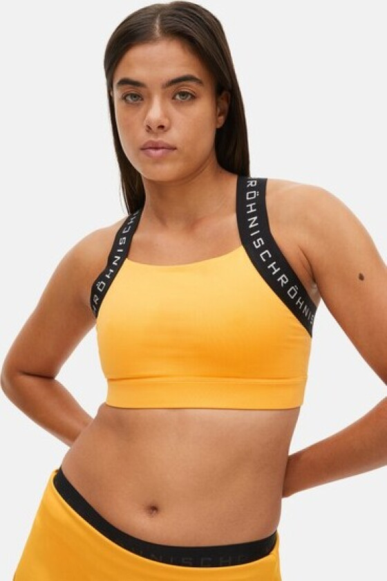 Kay Sports Bra, Blazing Orange, Xs, Sport-Bh