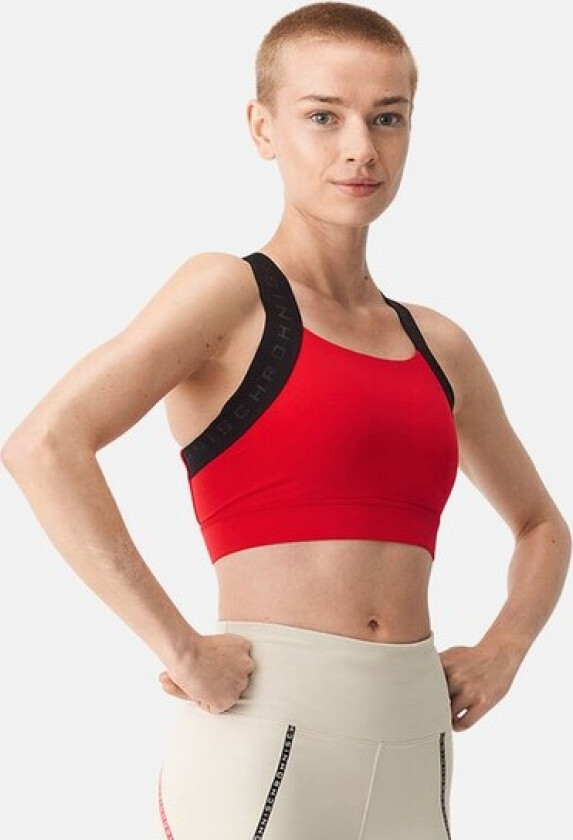 Kay Sports Bra, Flame Scarlet, S, Sport-Bh