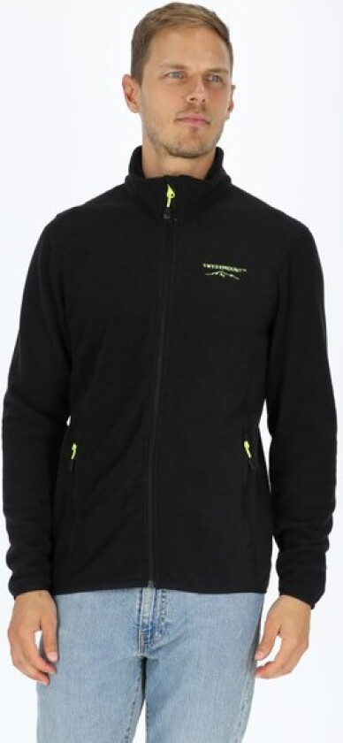 Tromsö Fleece, Black/Lime, M, Fleecetrøyer