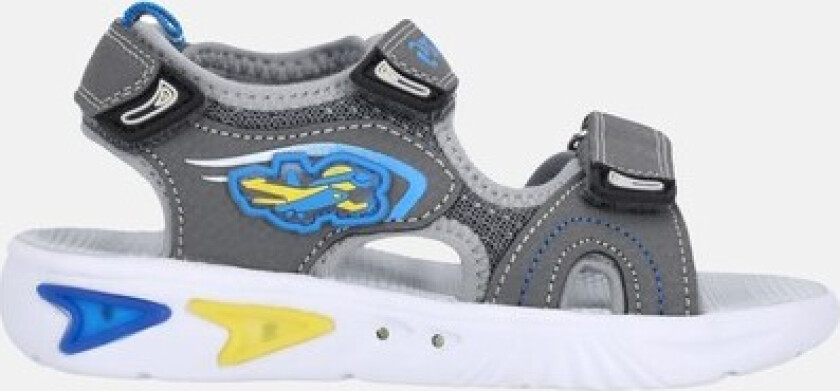 Eanfa Kids Sandal W/Lights, Asphalt, 28, Beachsandaler
