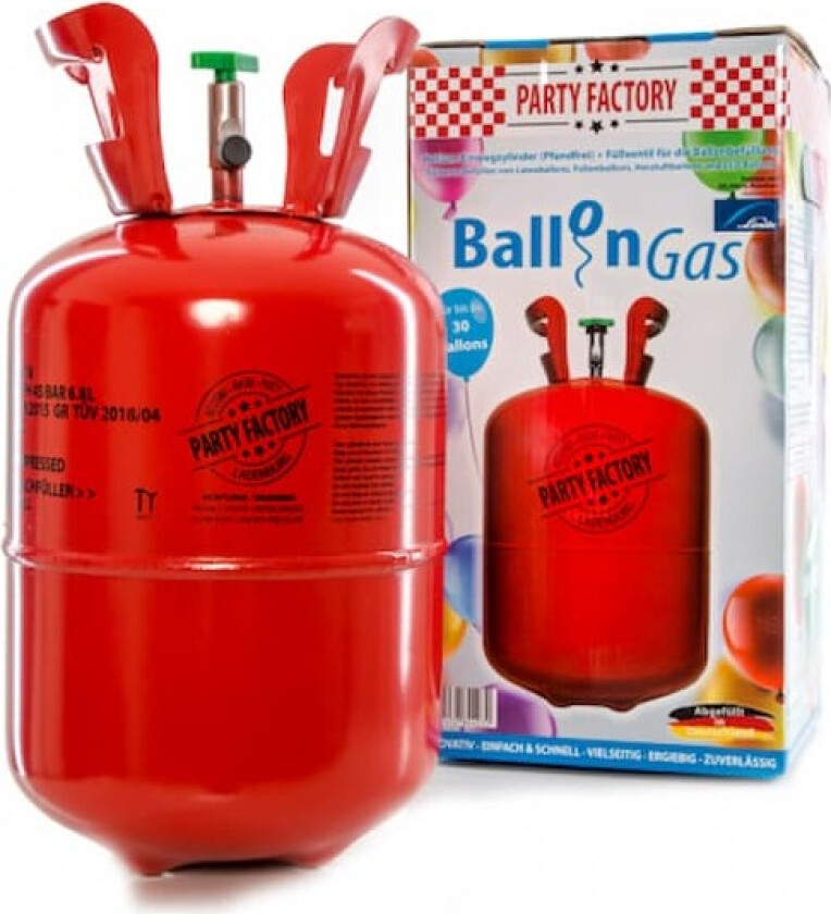 Helium gassflaske