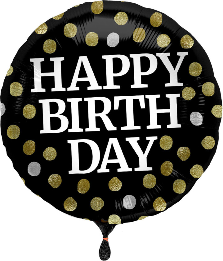 Folieballong 'Happy Birthday'