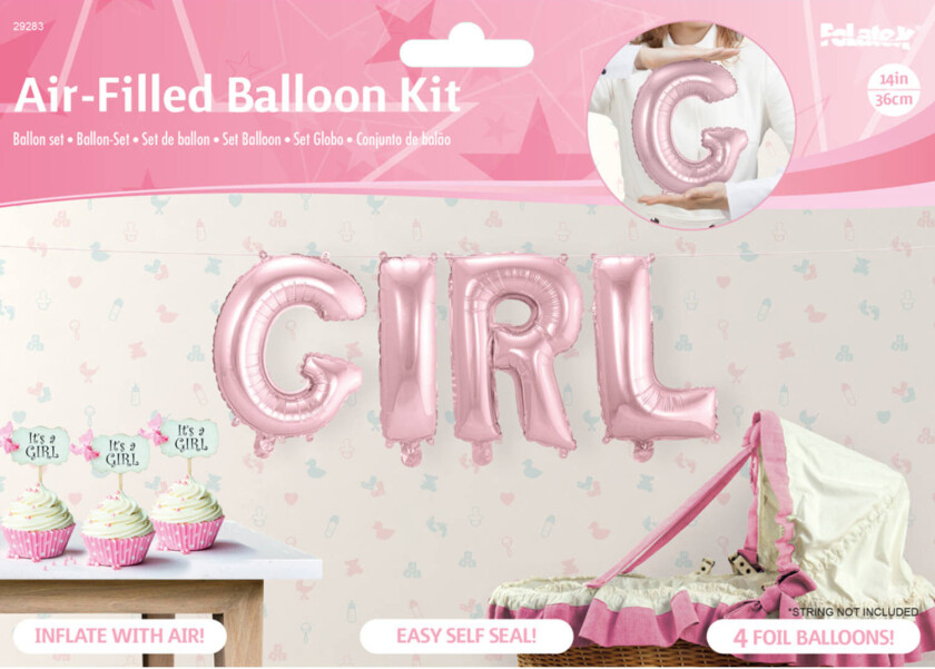 Folieballong Baby "Girl"