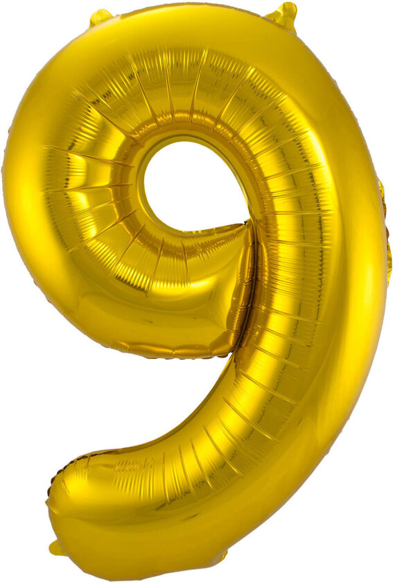 9-formet tallfolieballong