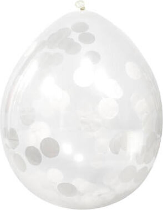 Ballonger med konfetti
