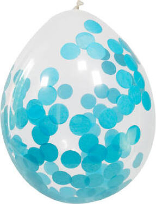 Ballonger med konfetti