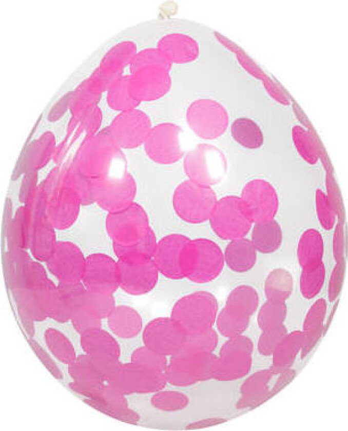 Ballonger med konfetti