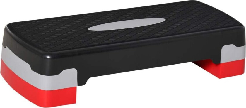Stepping Board Aerobic Fitness 2-Nivå Høydejusterbar