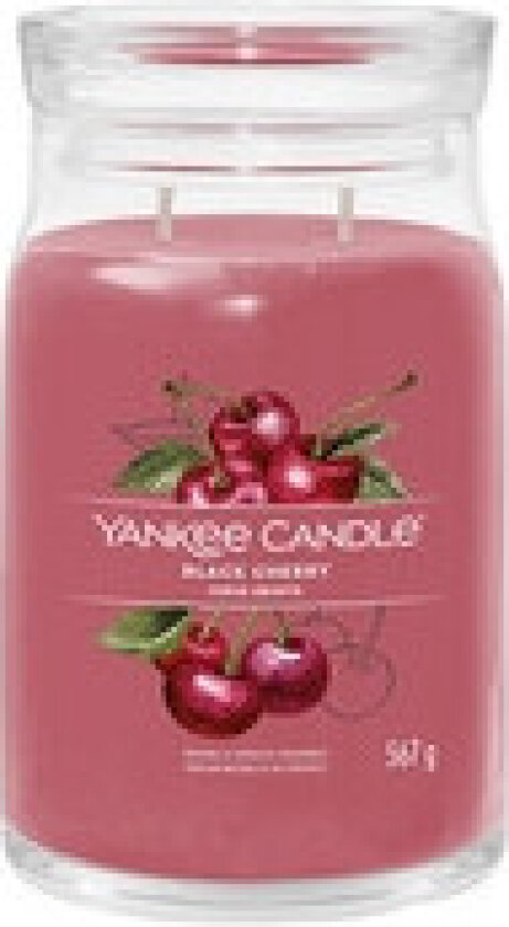 - Black Cherry Signature Candle