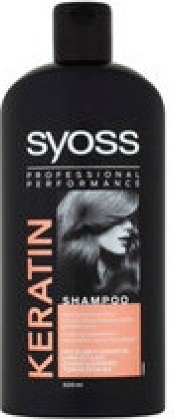 - Shampoo for faint and easily crushing hair Keratin