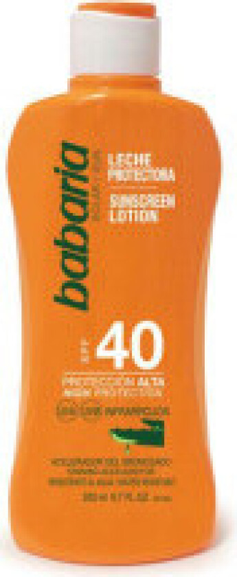 Sunscreen Lotion With Aloe Vera Spf40 200ml