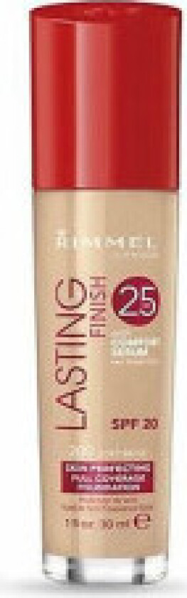 Rimmel Lasting Finish 25H Foundation With Comfort Serum 200 Soft Beige