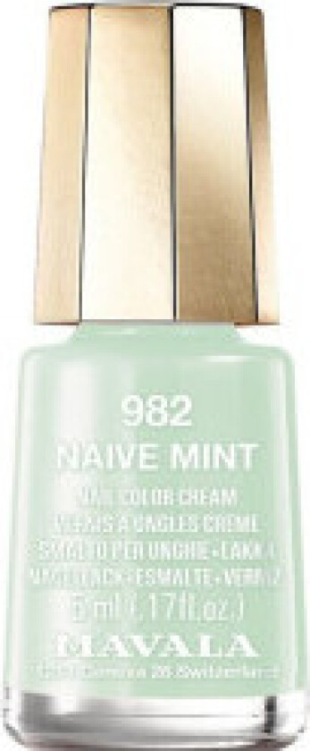 Mavala Nail Polish 982 Naive Mint 5ml