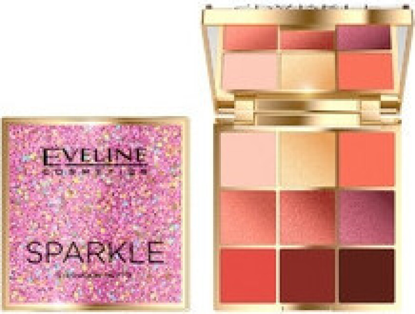 Eveline Cosmetics - Sparkle Eyeshadow Palette - Oční stíny 19,8 g
