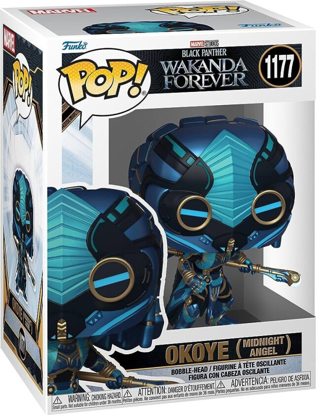 POP-figur av Marvel Black Panther Wakanda Okoye