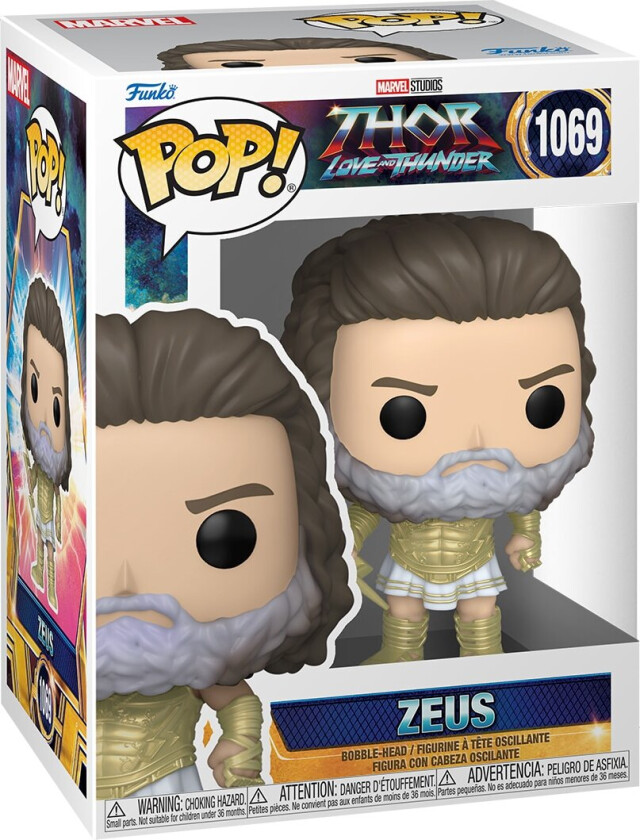 POP-figur Marvel Thor Love and Thunder Zeus