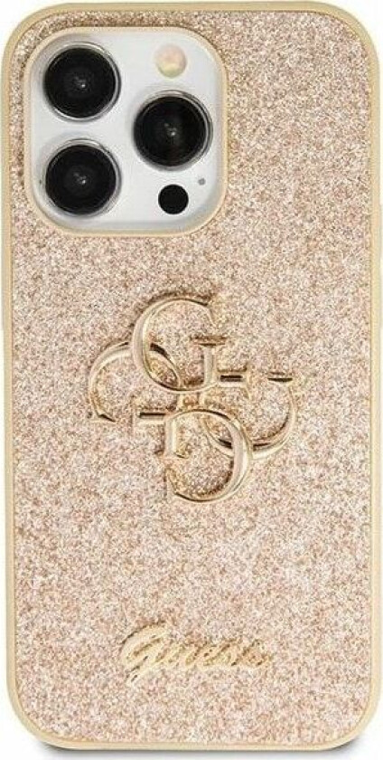 Guess Glitter Script Big 4G - Deksel til iPhone 11